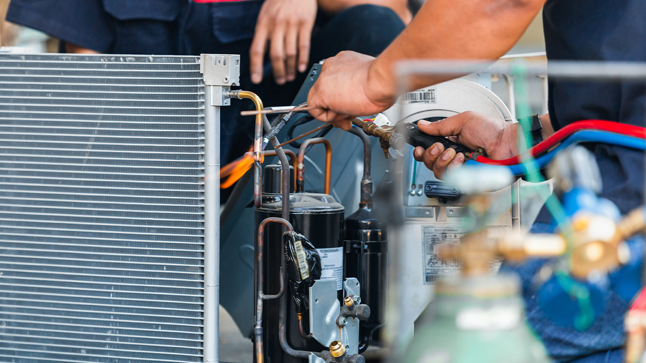 Hvac Contractors Performing Furnace Tune Up In Wichita Ks