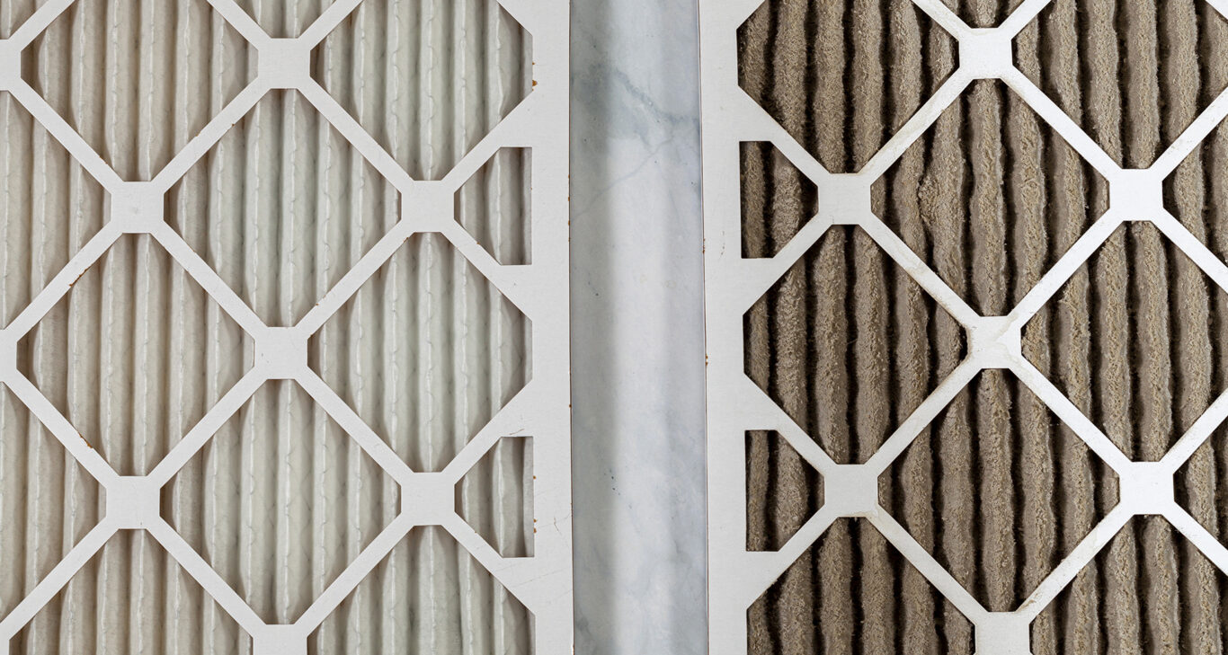 Clean Vs Dirty Ac Filter